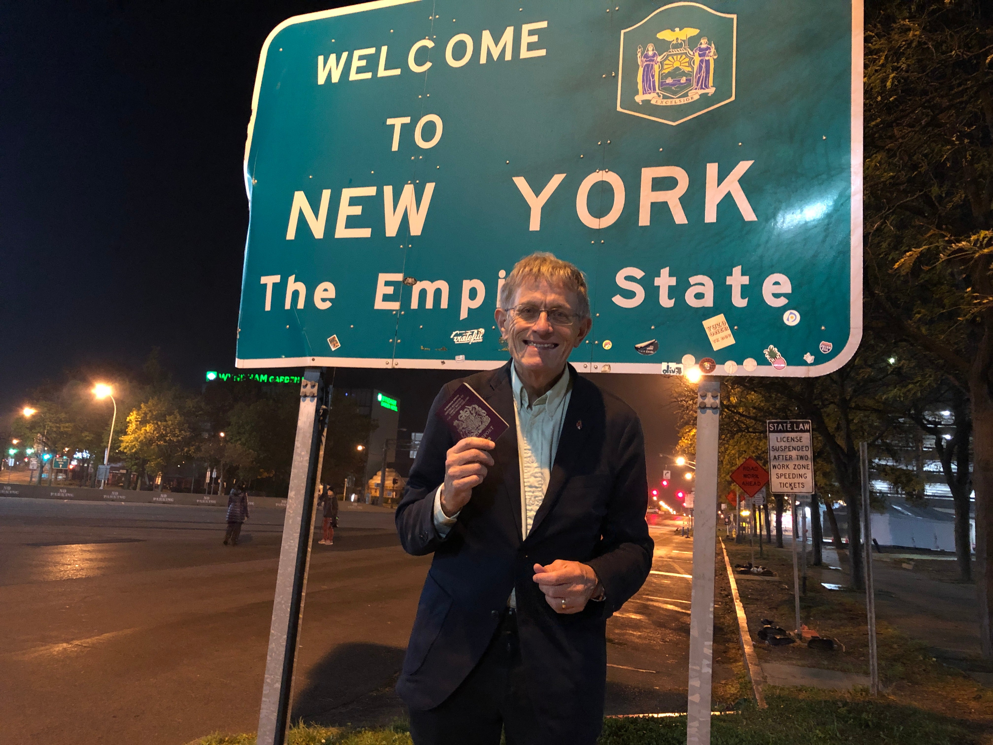 Simon Calder arrives in New York