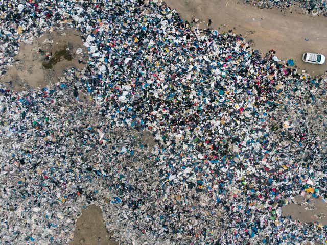 <p>At least 39,000 tons of discarded fast fashion is being left in rubbish dumps in Chile’s Atacama</p>