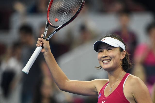 <p>File photo: WTA has condemned Chinese censorship on tennis star Peng Shuai after her explosive #MeToo allegations </p>