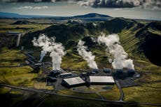 World’s biggest carbon removal machine ‘freezes over’ in Iceland
