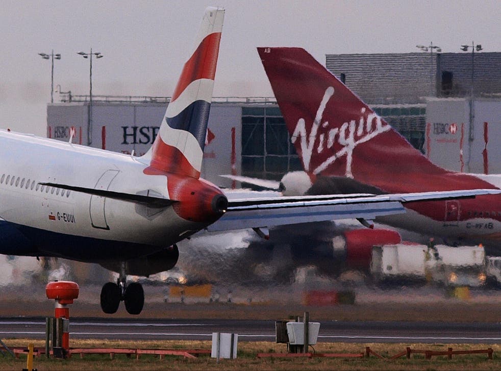 <p>British Airways and Virgin Atlantic are charging a premium </p>