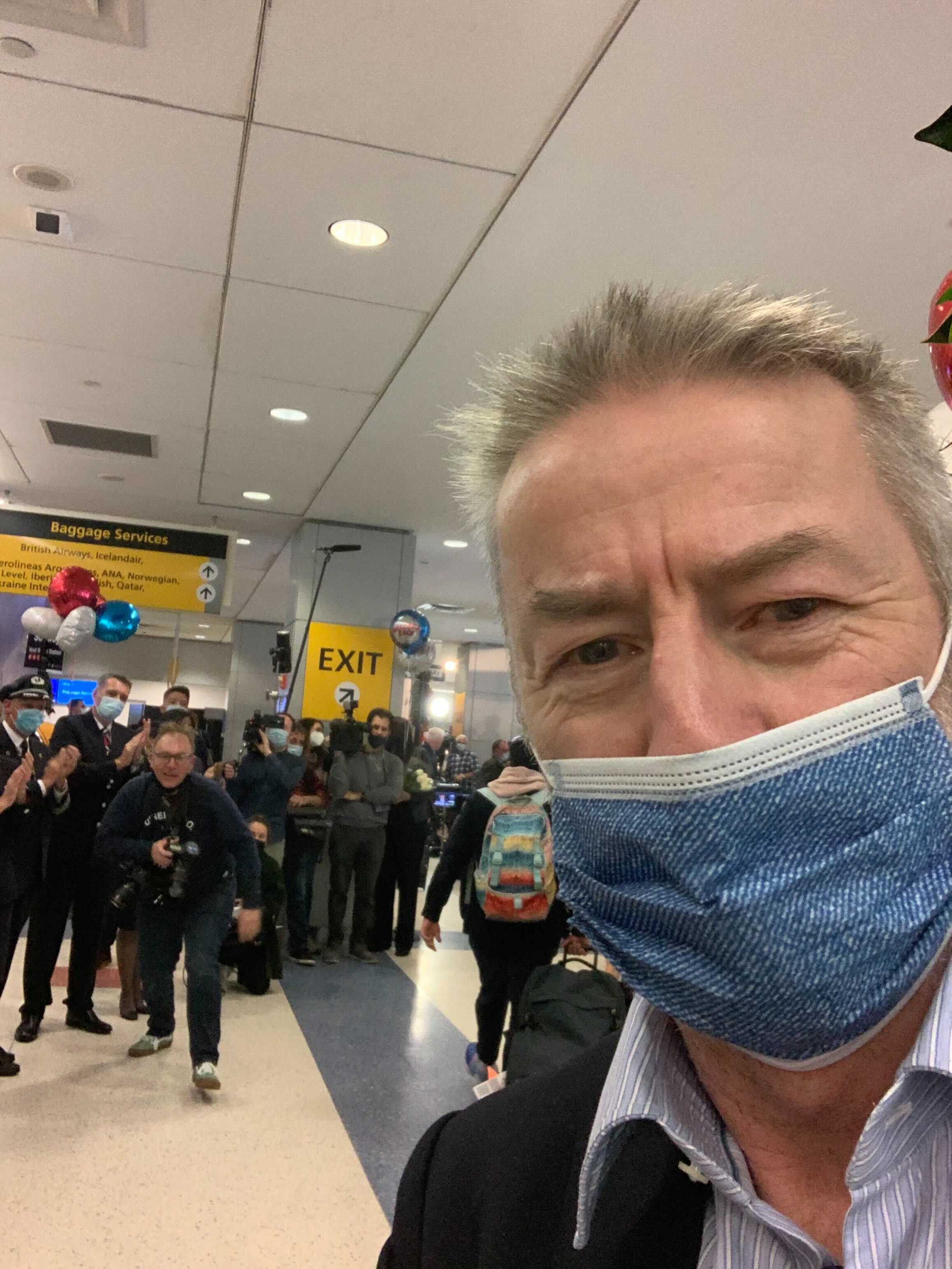 Mark at JFK Airport