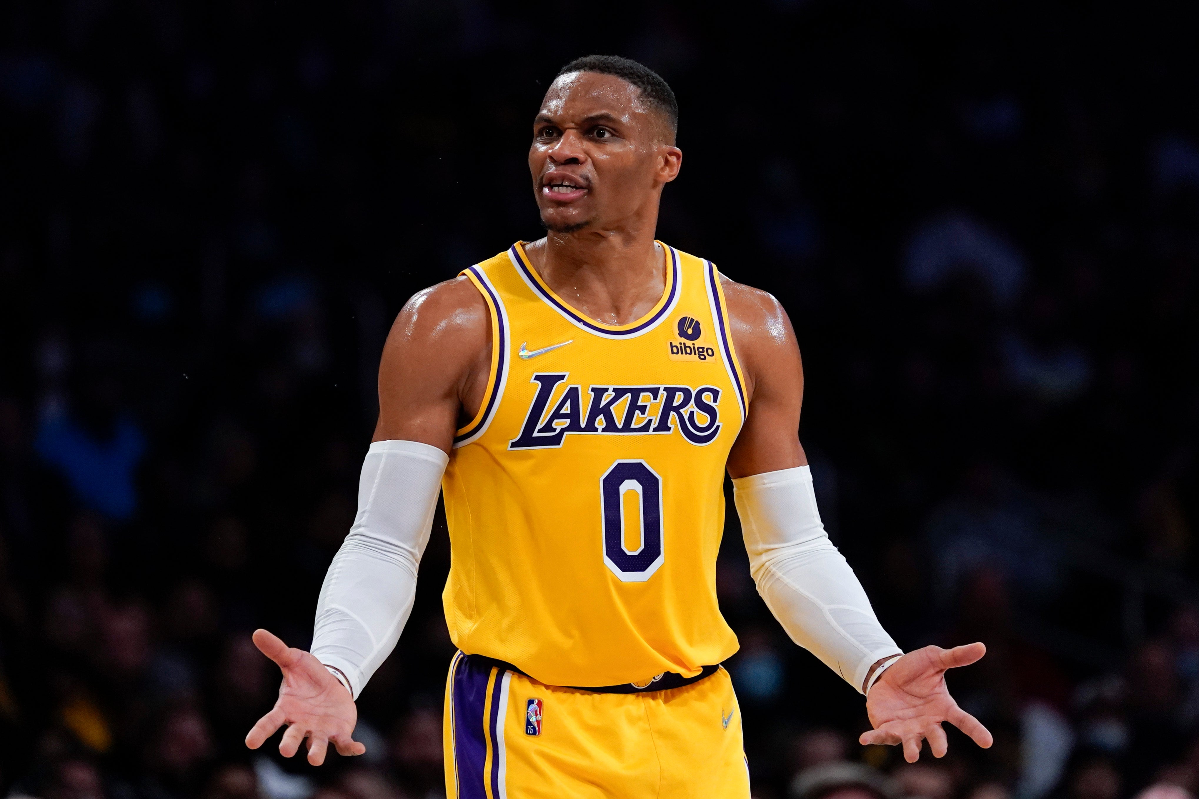 NBA: Russell Westbrook shines as Lakers edge past Hornets after ...