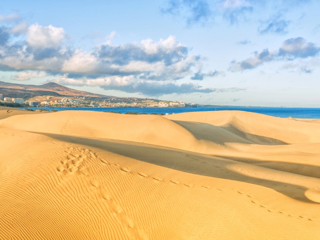 Gran Canaria’s sand dunes are a popular cruising spot