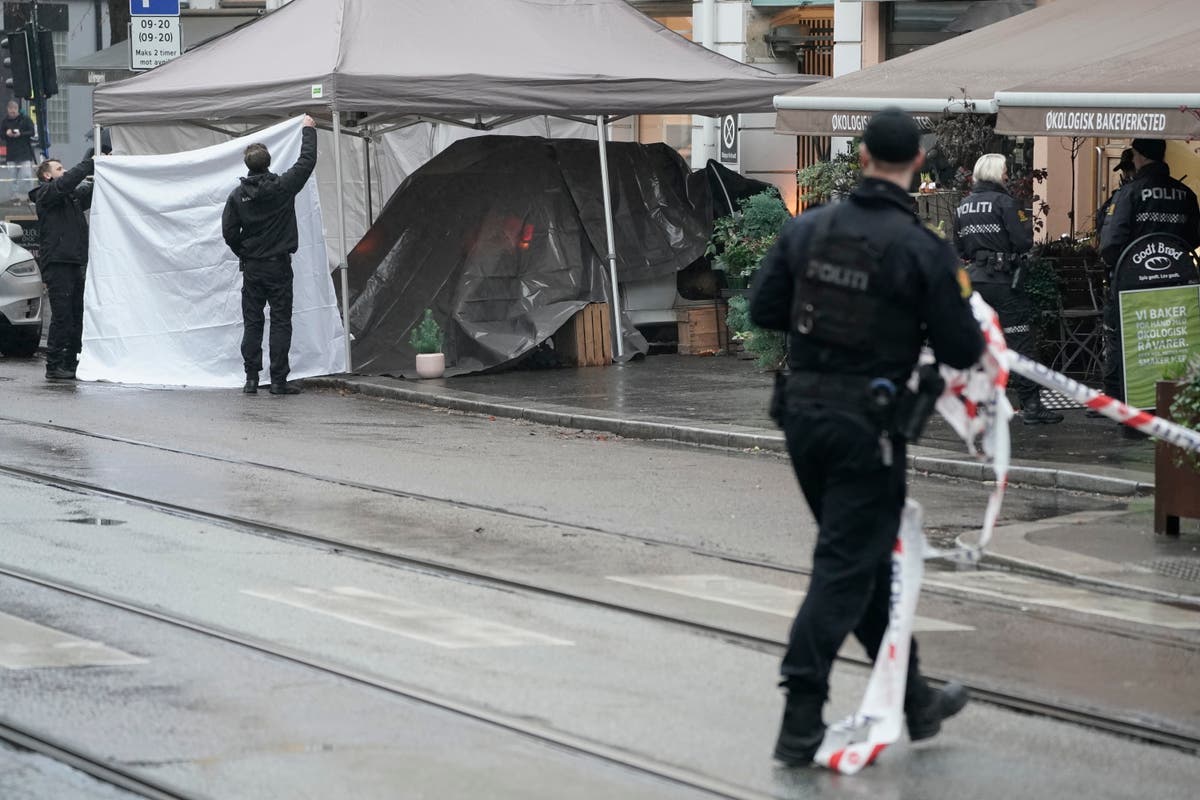Man with knife threatens passers-by in Norway, is shot dead Man with knife threatens passers-by in Norway, is shot dead
