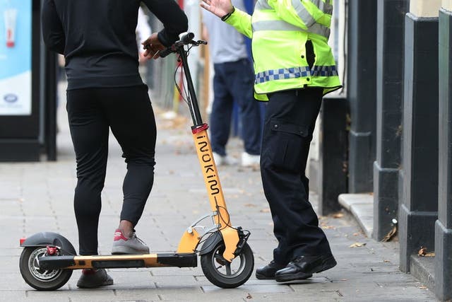 <p>E-scooters are an increasingly popular form of micro-mobility but occupy a legal grey area in the UK. </p>