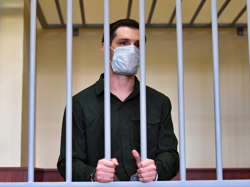 Ex-US marine goes on hunger strike in Russian jail