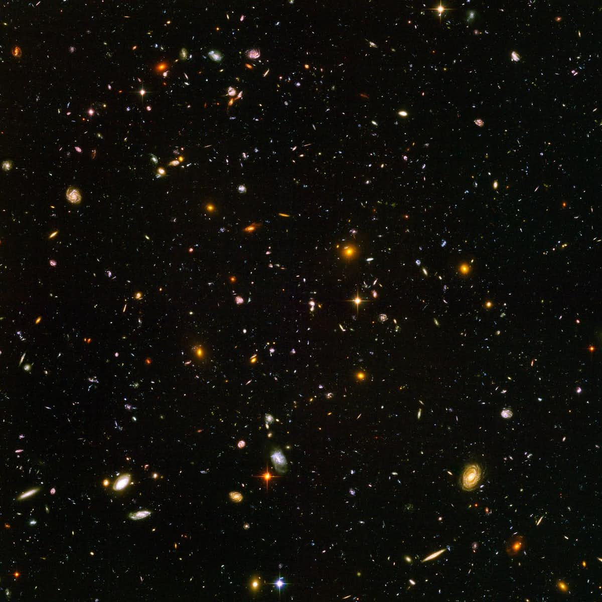 Long ago and far away: ancient galaxies captured by the Hubble Space Telescope