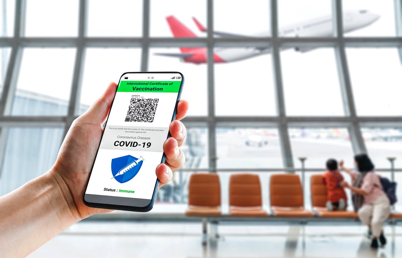 Digital passes are designed to streamline post-Covid travel admin