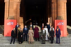 Cop26: British designers showcase sustainable practices in fashion show
