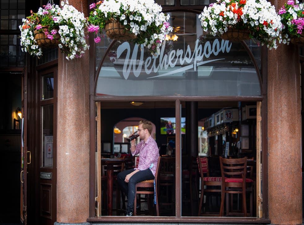 Wetherspoons has said cocktail sales have risen but ale and stout sales dropped (Victoria Jones/PA)