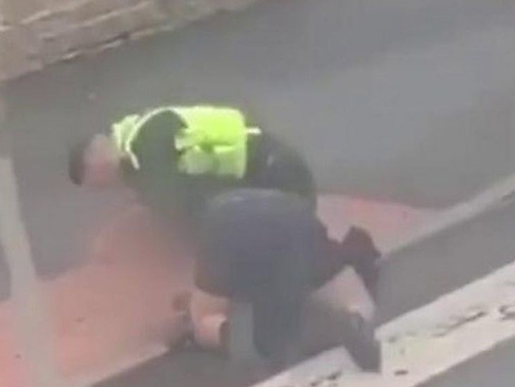 Video footage of incident involving PC Graham Kanes and Hassan Ahmed