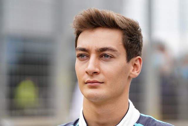 George Russell will drive for Mercedes in 2022 (Tim Goode/PA)