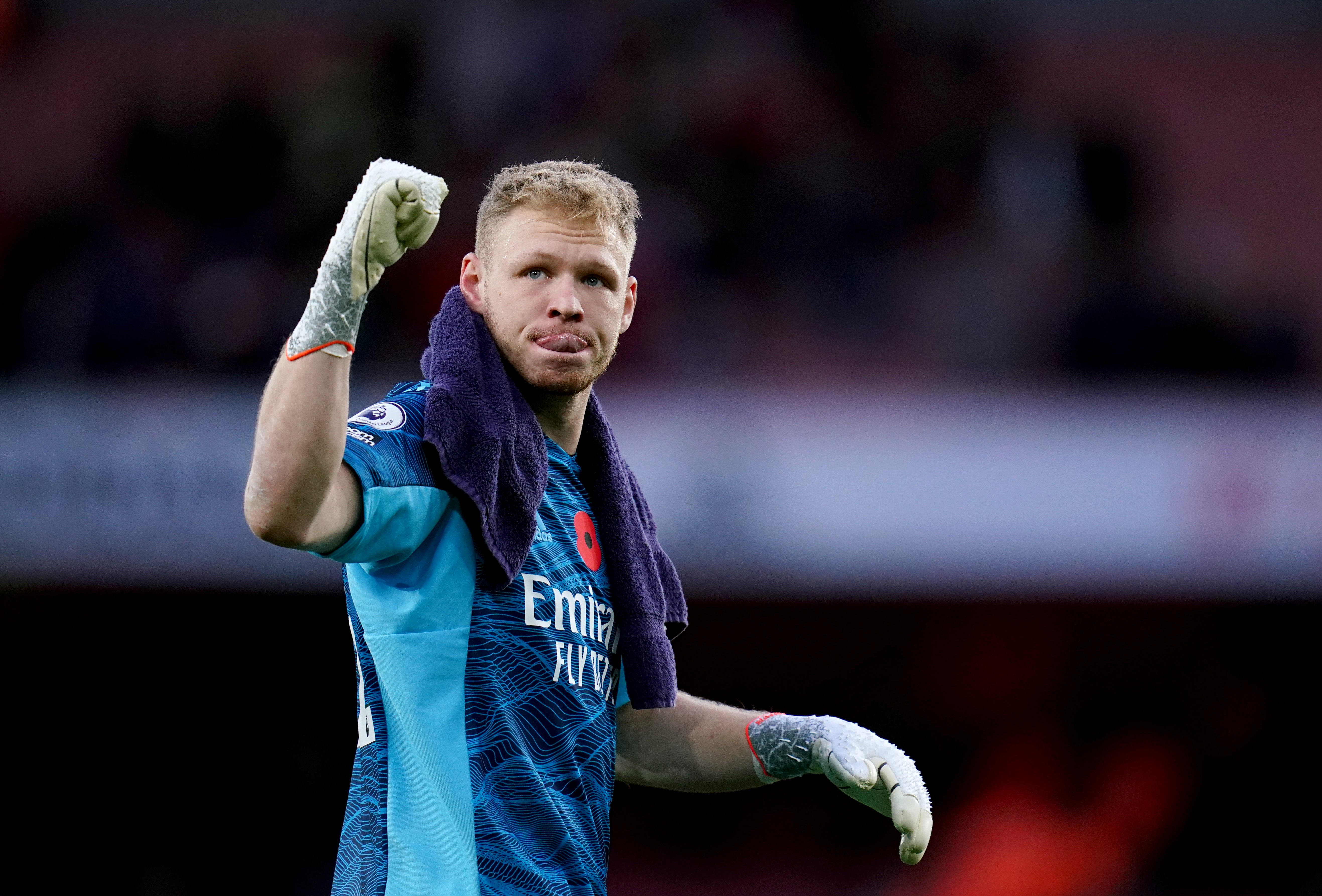 Aaron Ramsdale has been in superb form for Arsenal (John Walton/PA)