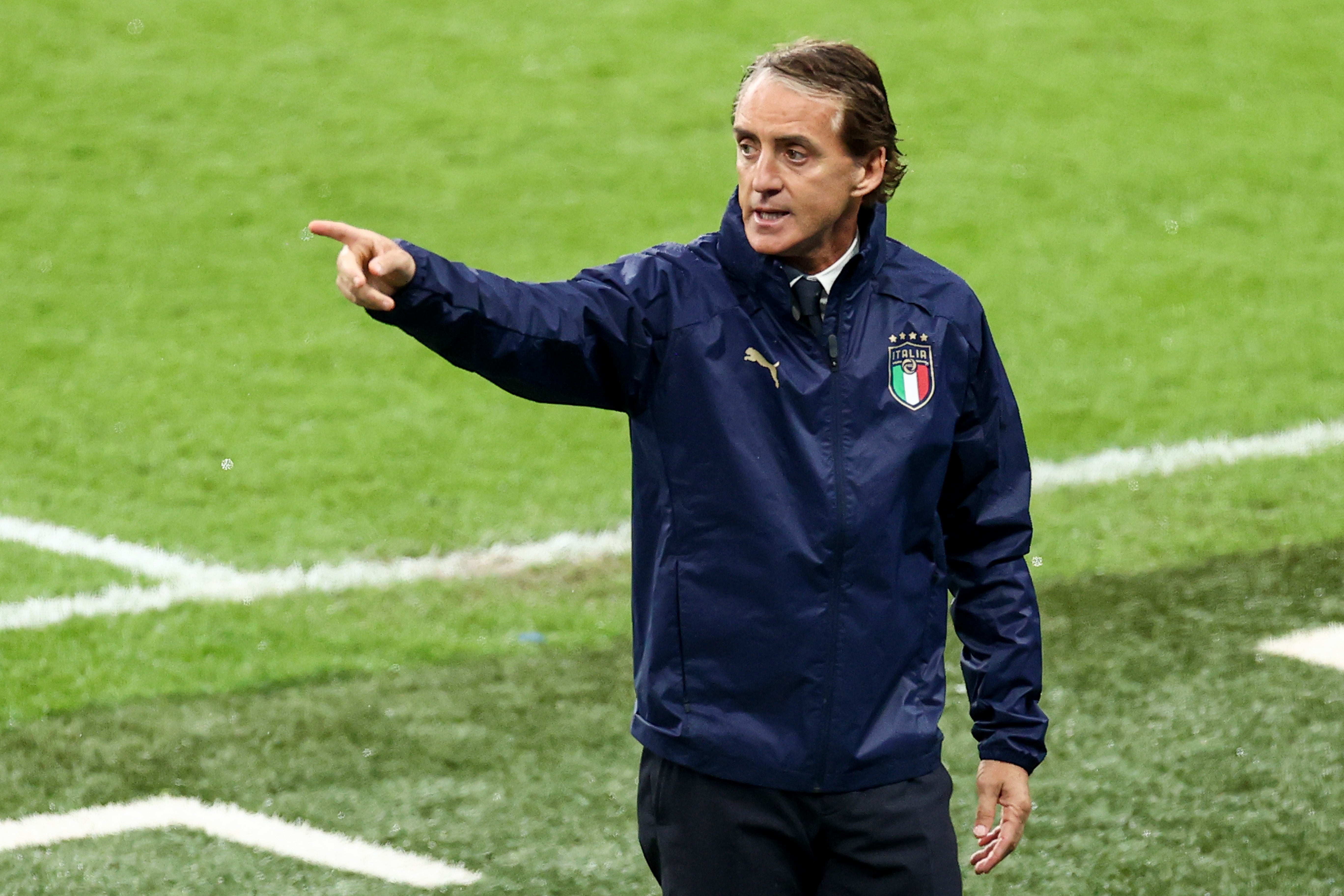 Roberto Mancini, head coach of the Italian national team (PA Media)