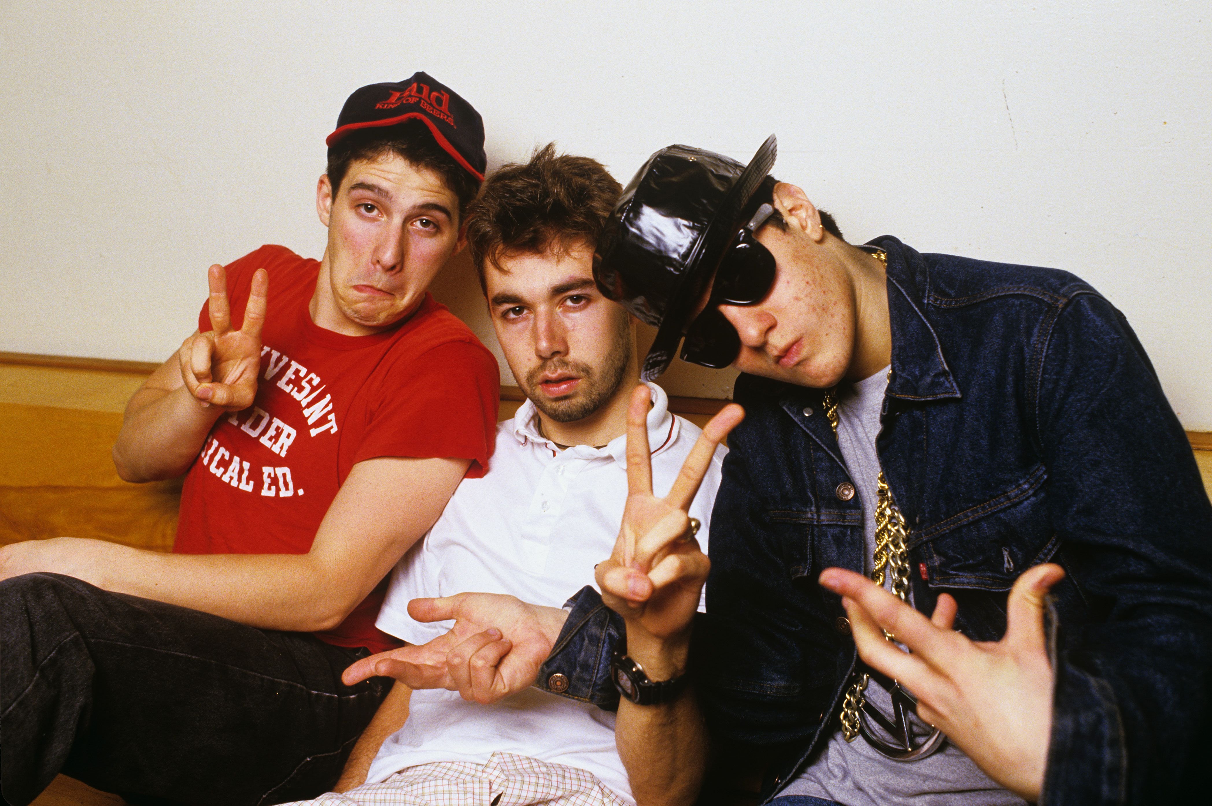 L to R: Mike D (Michael Diamond), Adrock (Adam Horovitz) and MCA (Adam Yauch) in 1980