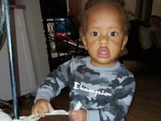 Blace Barnett: Amber alert issued for one-year-old boy abducted in Georgia as father unloaded groceries from car