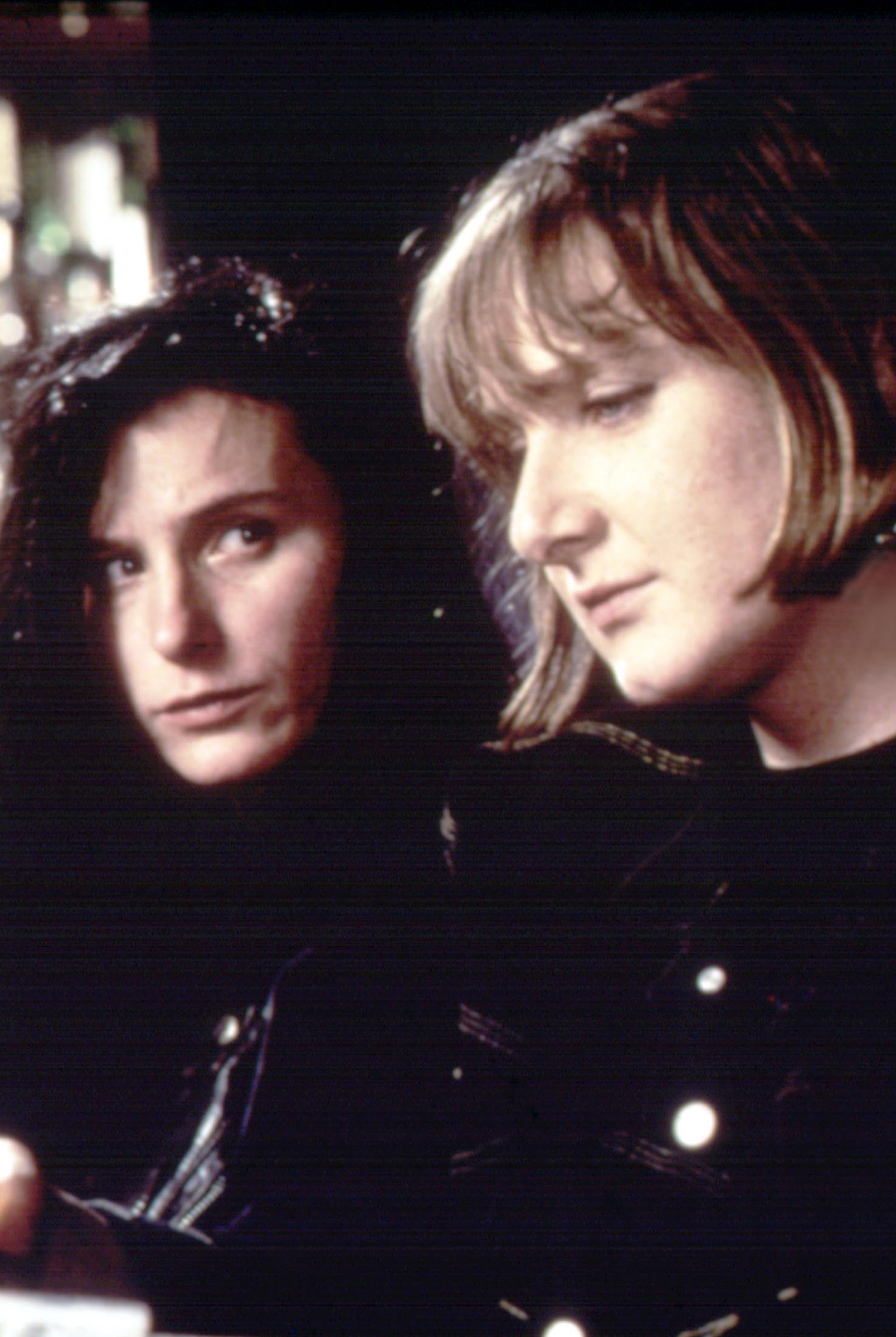 Cartlidge and Lesley Sharp in ‘Naked'