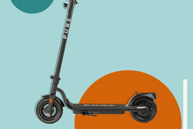 <p>The new and improved Pure air electric scooter is water and weatherproof </p>