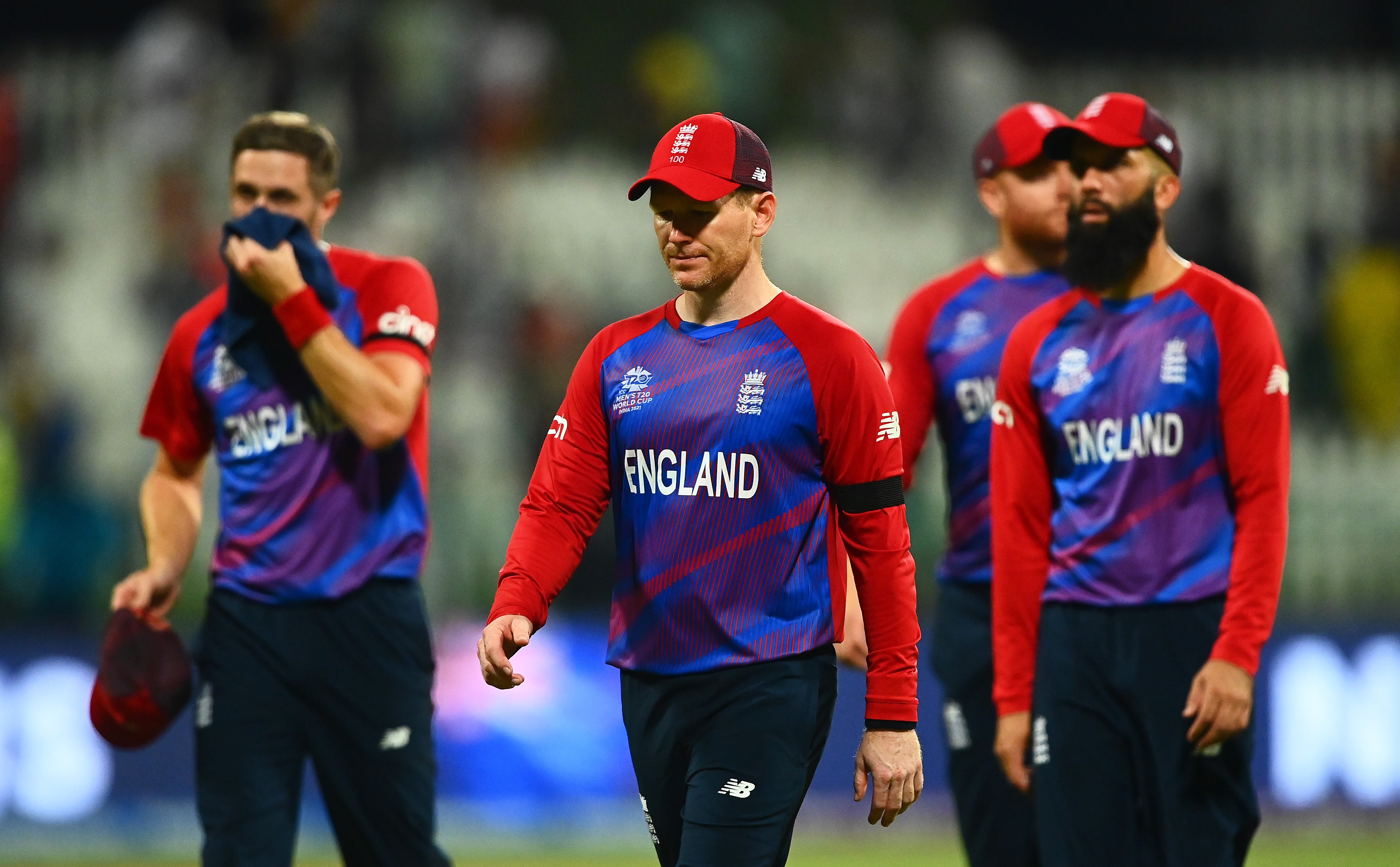 Eoin Morgan’s side fell at the semi-final stage