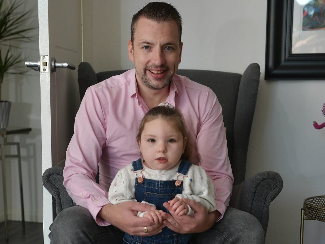 Robin Emerson, whose daughter Jorja has severe epilepsy, is calling for the law to be changed to allow GPs to prescribe medical cannabis to UK patients