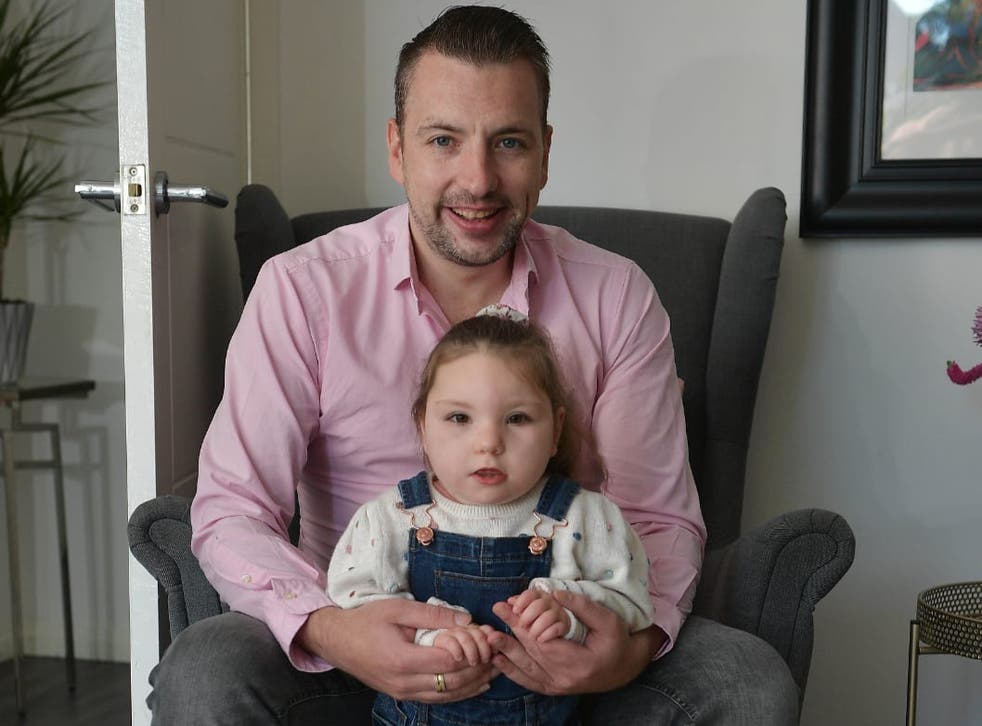 <p>Robin Emerson, whose daughter Jorja has severe epilepsy, is calling for the law to be changed to allow GPs to prescribe medical cannabis to UK patients</p>