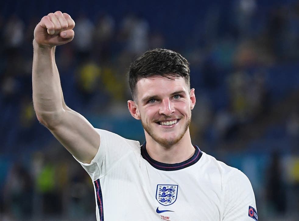 Declan Rice withdraws from England squad through illness | The Independent