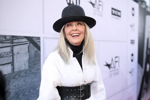 <p>Diane Keaton responds after mistaking Reese Witherspoon’s son for Leonardo DiCaprio</p>