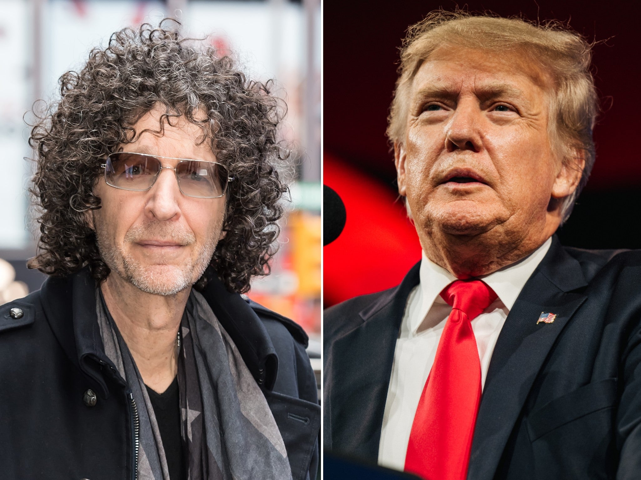 <p>Howard Stern and Donald Trump</p>