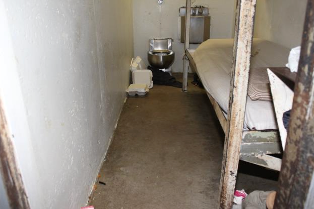 Nathson Fields’s cell in Illinois prison.