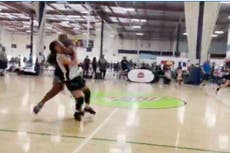 Girl sucker-punched during basketball game prompting police report