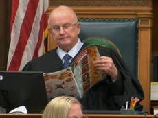 Judge pictured reading cookie magazine during Kyle Rittenhouse trial