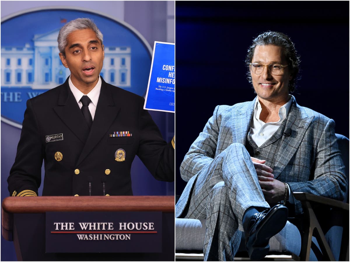 US Surgeon General responds to Matthew McConaughey&rsquo;s opposition on vaccine mandate for children 