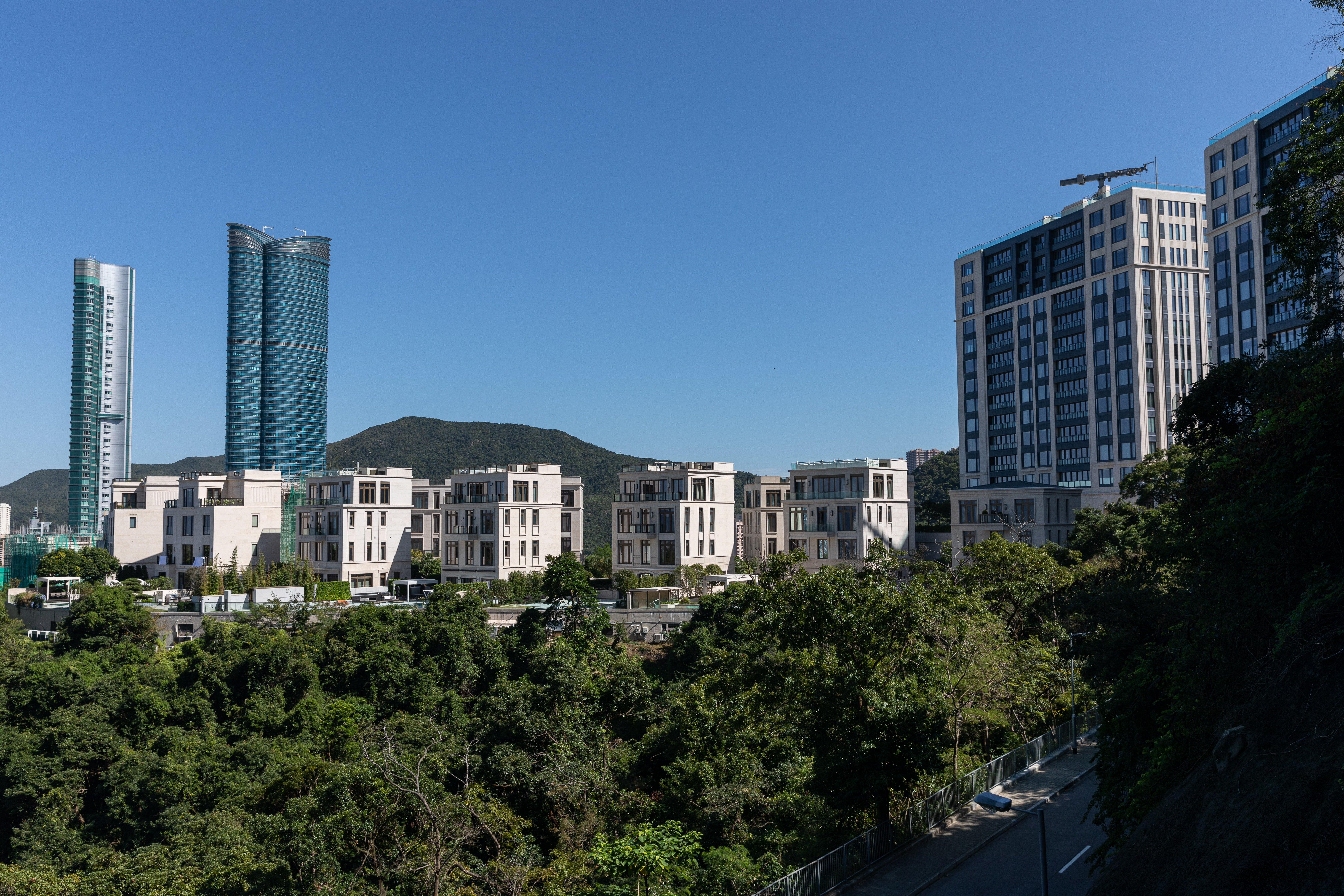 <p>Sale of an apartment in Hong Kong’s Mount Nicholson development (pictured) has seen it become Asia’s most expensive in terms of per square foot</p>
