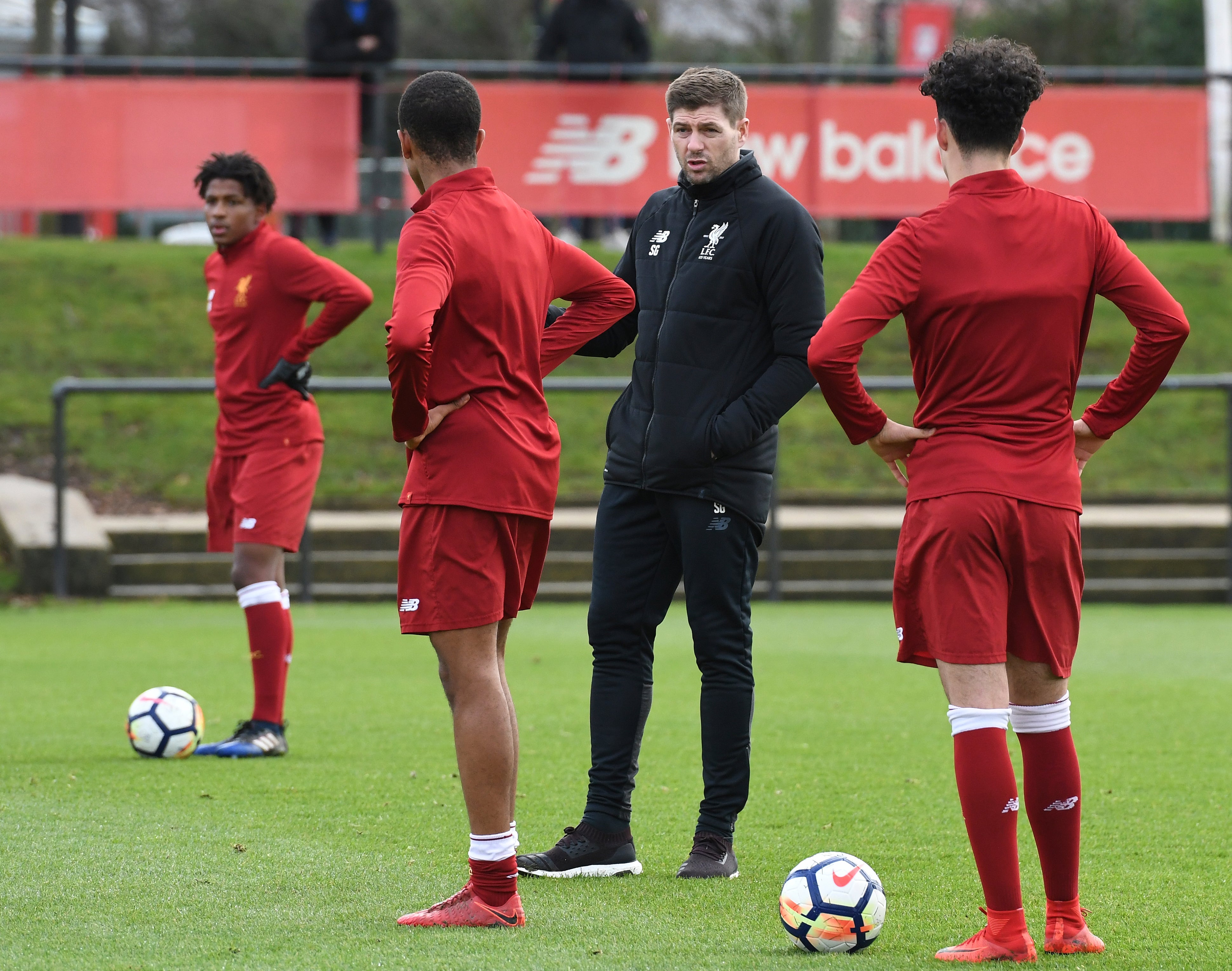 Gerrard cut his coaching teeth at Liverpool