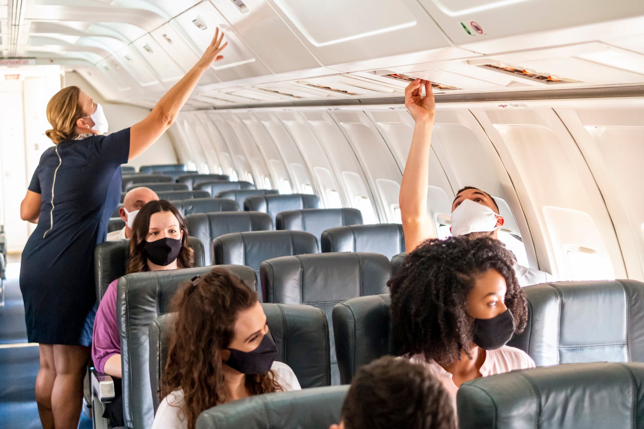 Masks have been compulsory on flights in most countries since spring 2020