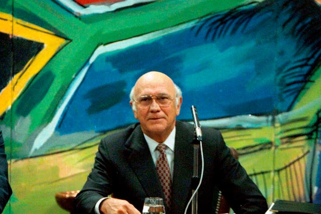 <p>The former president in 1997 </p>