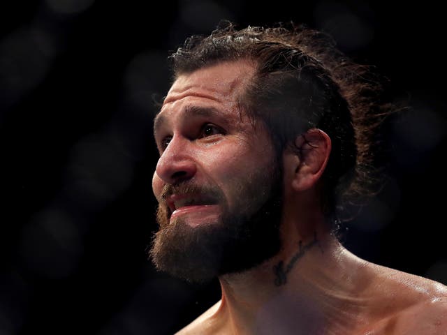 <p>Jorge Masvidal has suffered an undisclosed injury</p>
