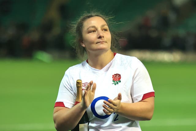 <p>Amy Cokayne was player of the match against New Zealand </p>
