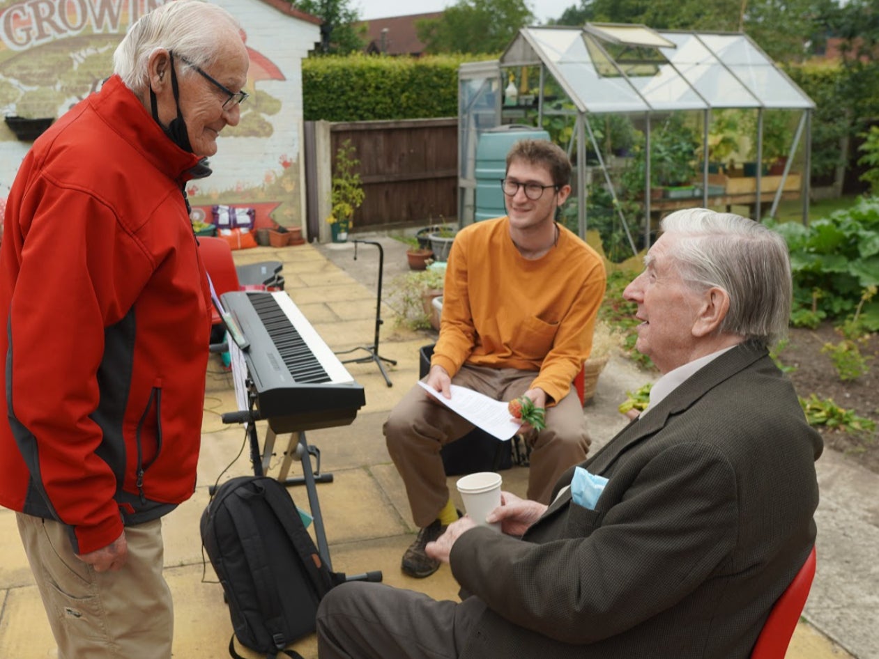 String of Hearts is an organisation that brings older people together through music