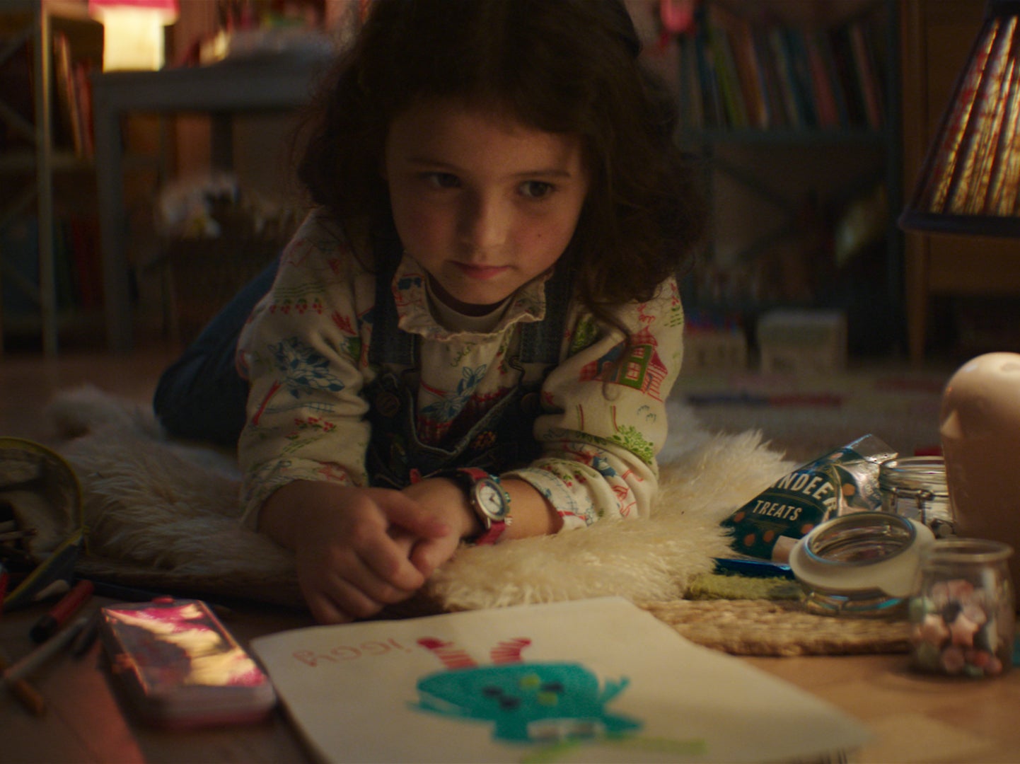 Young Matilda dreams up her imaginary friend in McDonald’s 2021 Christmas advert