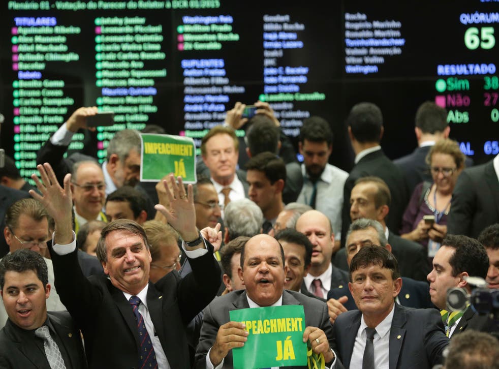 LA CAÍDA DE DILMA BOLSONARO