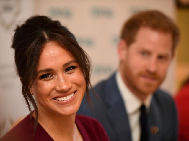 <p>Meghan Markle, the Duchess of Sussex, sued the Mail on Sunday’s publisher over five articles that reproduced parts of a letter sent to her father Thomas Markle</p>
