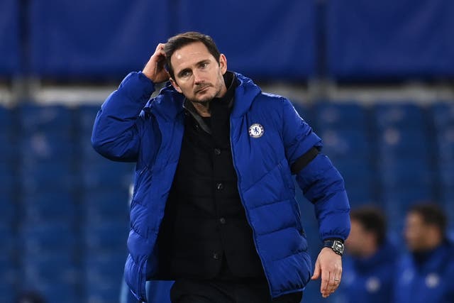Frank Lampard is being heavily linked with the managerial vacancy at Norwich (Andy Rain/PA)