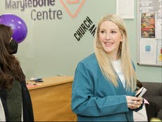The Homeless Fund: Ellie Goulding opens 24-hour women’s centre paid for by Independent reader donations