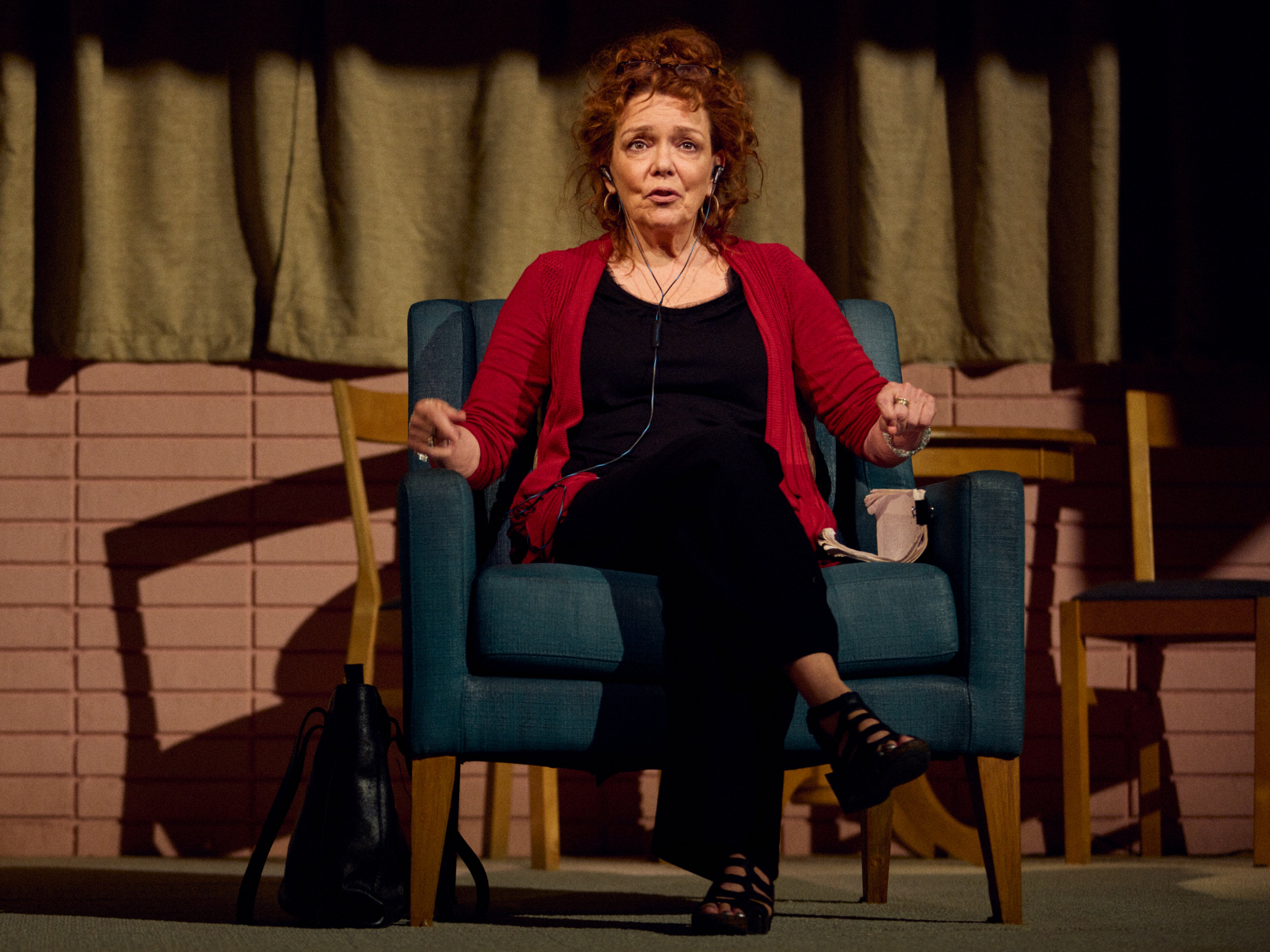 Deirdre O’Connell in ‘Dana H’ at the Lyceum Theatre in Manhattan