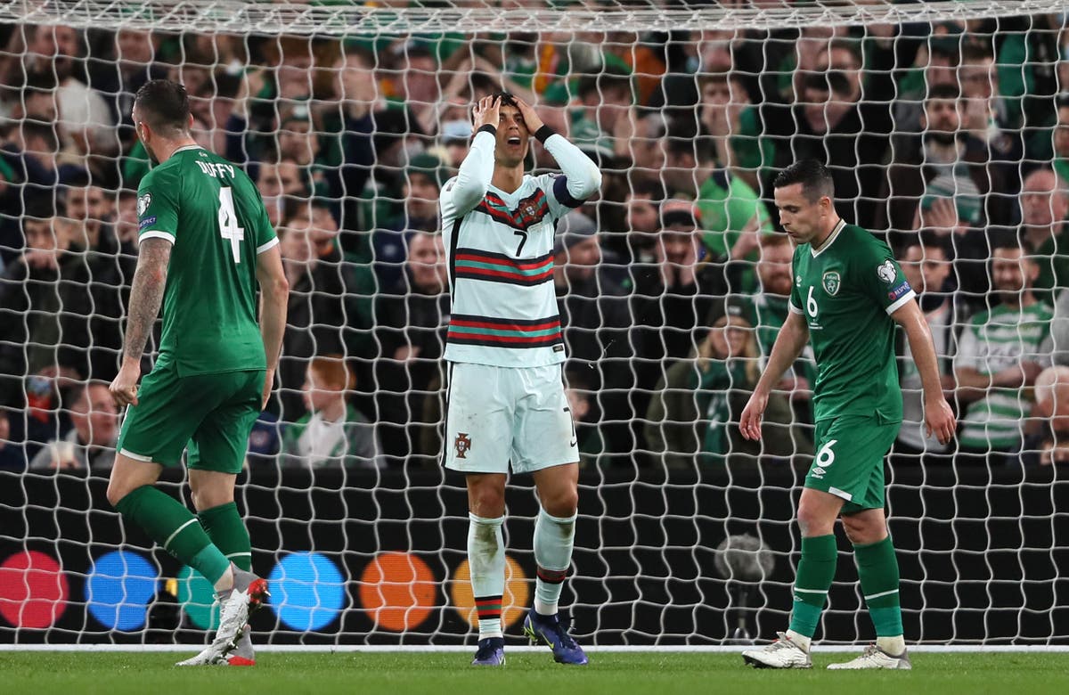 No repeat of Cristiano Ronaldo late show as Republic of Ireland hold Portugal