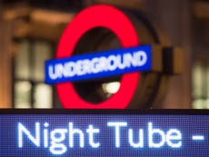 London’s Night Tube drivers to stage strike on reopening date in row over staffing