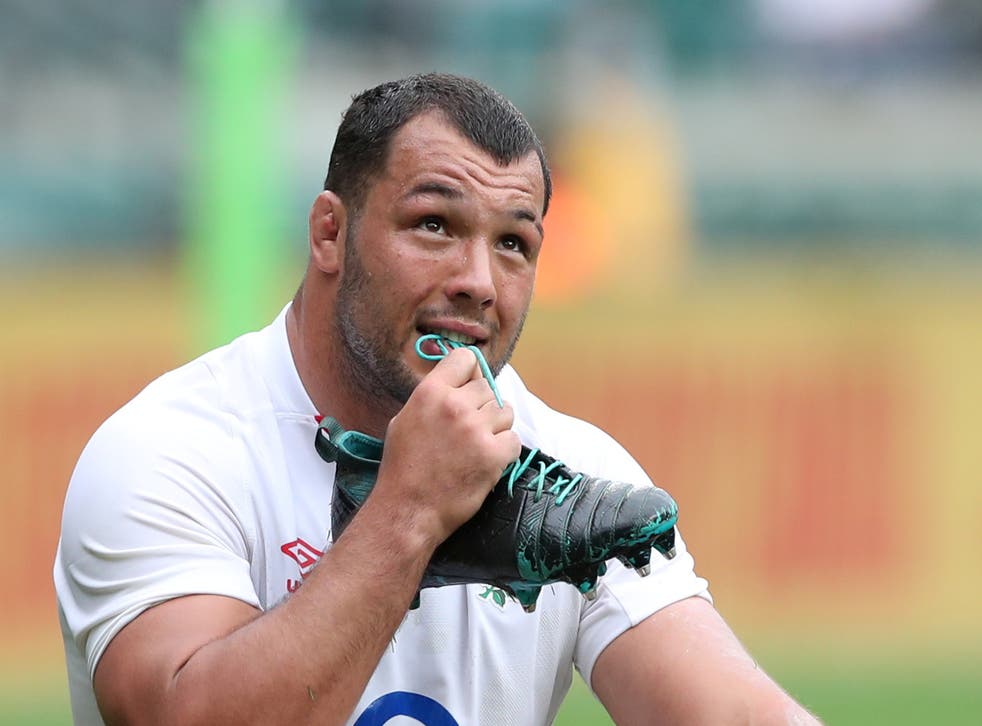 <p>Genge is out of Saturday’s game at Twickenham </p>
