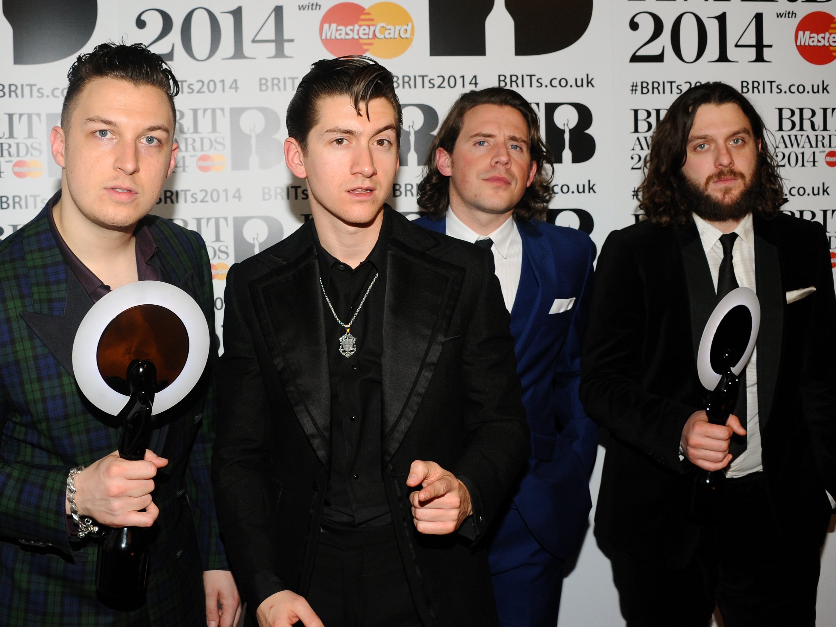 Nothing like us: The Long Blondes were regularly lumped in with fellow Sheffield bands such as Arctic Monkeys (pictured)